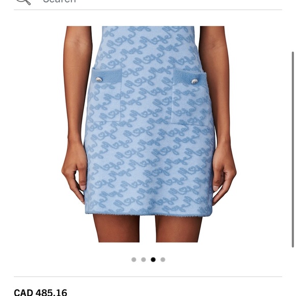 Maje “Roetic” 🔥BNWT🔥 Jacquard Knit mini dress - Picture 2 of 10